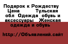 Подарок к Рождеству › Цена ­ 750 - Тульская обл. Одежда, обувь и аксессуары » Женская одежда и обувь   